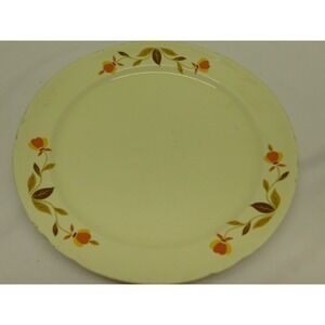 Vintage Superior Hall Quality Dinnerware 9" Luncheon Plate Autumn Leaves